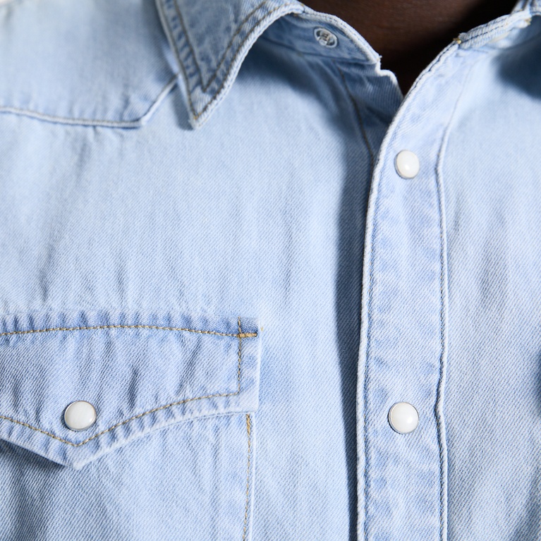 Denim shirt "Clint" Wash Lt